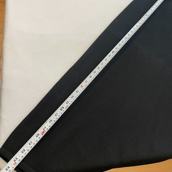 ~ ST. JOHN 4 Skirt Black Maxi Long Pencil Straight Sheath Side Slit Lux Knit 6 8 - Picture 7 of 11